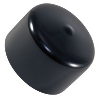 VC2348BLACK VC-234-8 BLACK CAPLUGS RND VINYL CAP