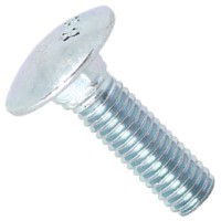 25C48BCR2Z 1/4-20 X 3/4 CARRIAGE BOLT STEEL ZINC I