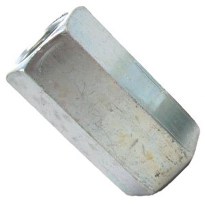 50CNHC2Z 1/2-13 COUPLING NUT STEEL ZINC I