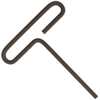 15476 15476 BONDHUS 10 MM LOOP HEX T-HANDLE 6"