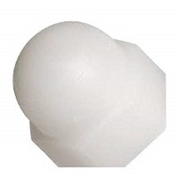 M10-1.50 ACORN CAP NUT NYLON