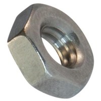 HEX FINISHED JAM NUT STAINLESS STEEL