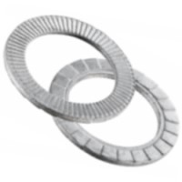 S8 (5/16/M8) RIBBED/SERRATED LOCK WASHER STEEL / BLACK