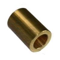 1122-6-A-6 SPACER 1/4 RND X 1/8 L X #6 (0.140) ID ALUMINUM/