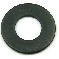 #10 FLAT WASHER STEEL ZINC BLACK